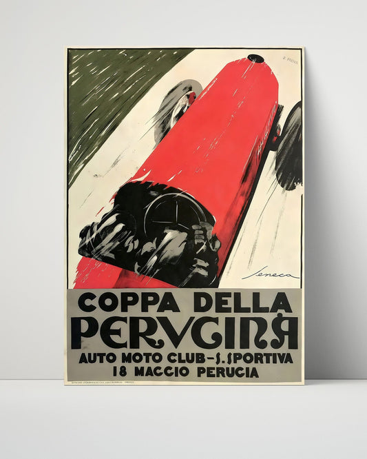 Classic Travel Unframed Poster -  Perugia - Italy