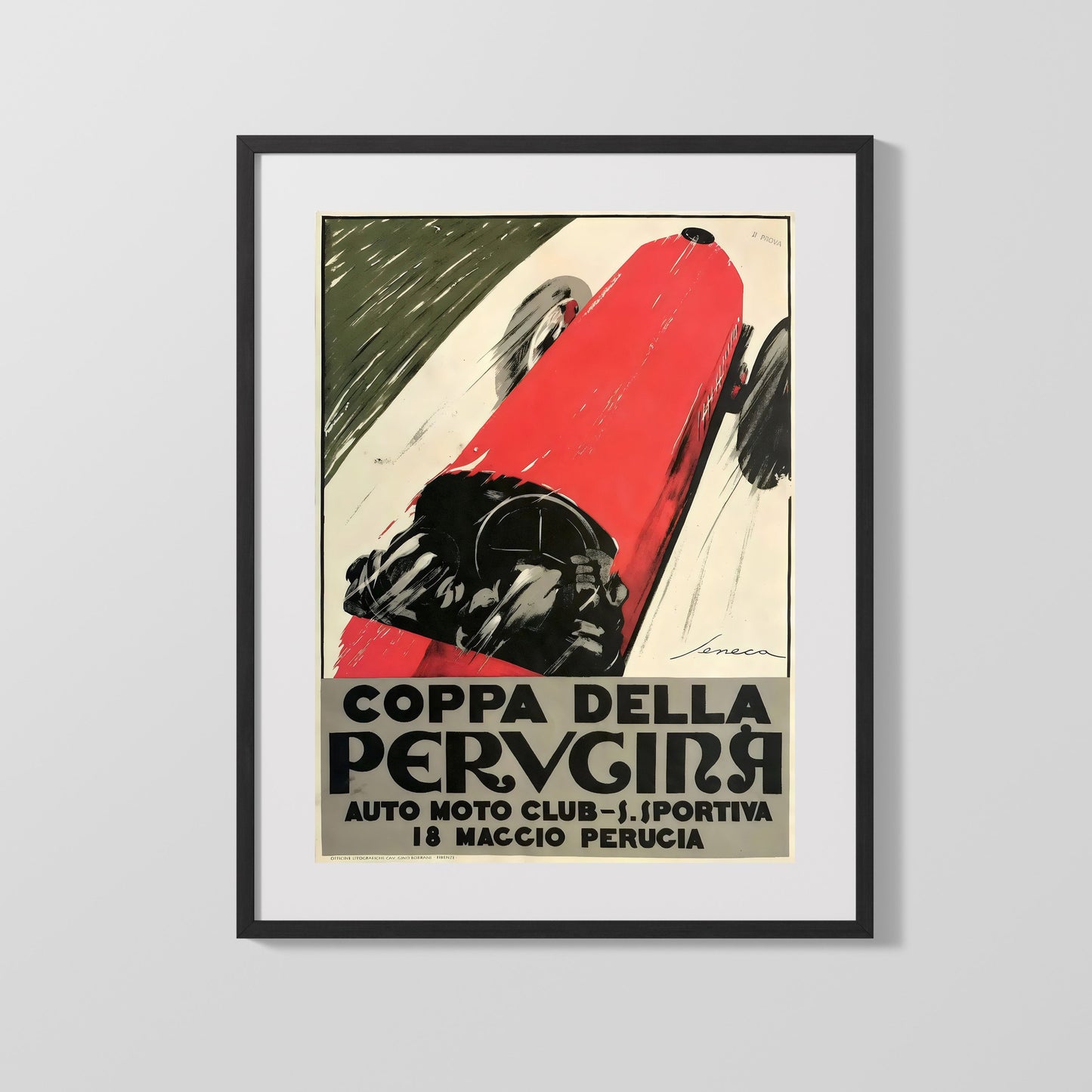 Classic Travel Poster - Perugia - Italy