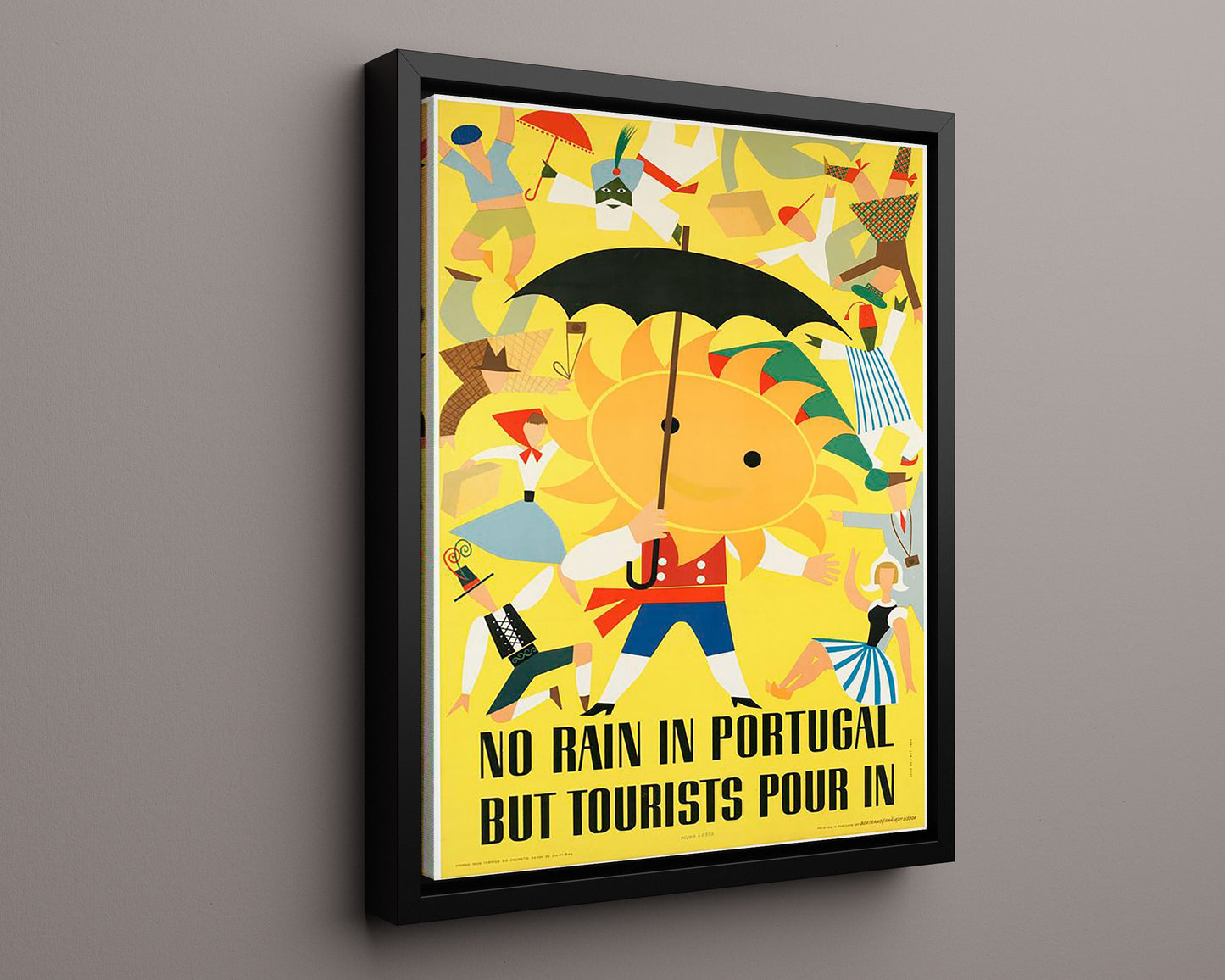 Classic Travel Poster - Portugal - Sunny Holidays