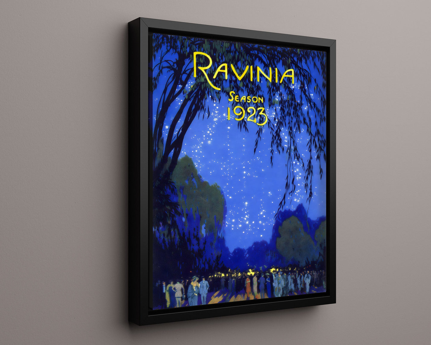 Classic Travel Poster - Ravinia - Music Festival 1923