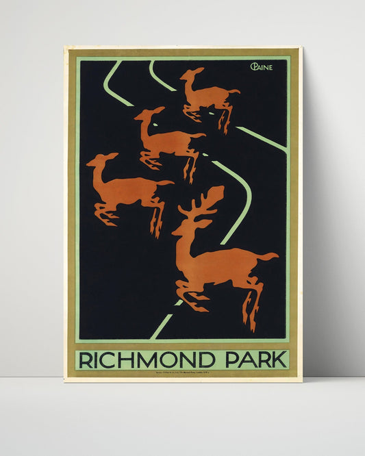 Classic Travel Unframed Poster -  Richmond - RichmondPark