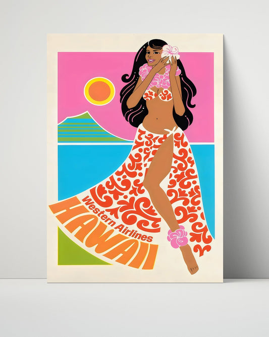 Classic Travel Unframed Poster -  Rome - Colosseum Italy