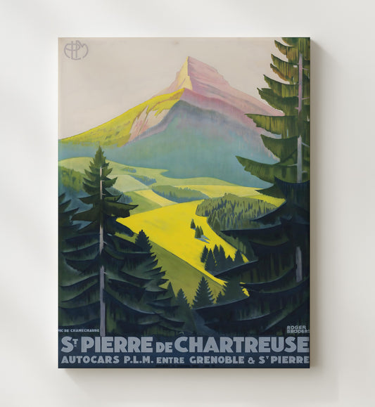 Saint Pierre de Chartreuse French Alps - Travel - 20x24 Canvas