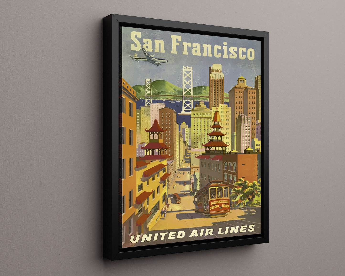 Classic Travel Poster - San - Francisco