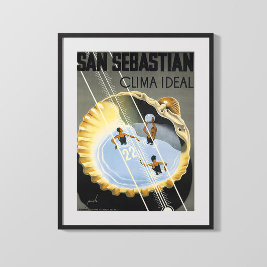 Classic Travel Poster - Sanremo - Poster