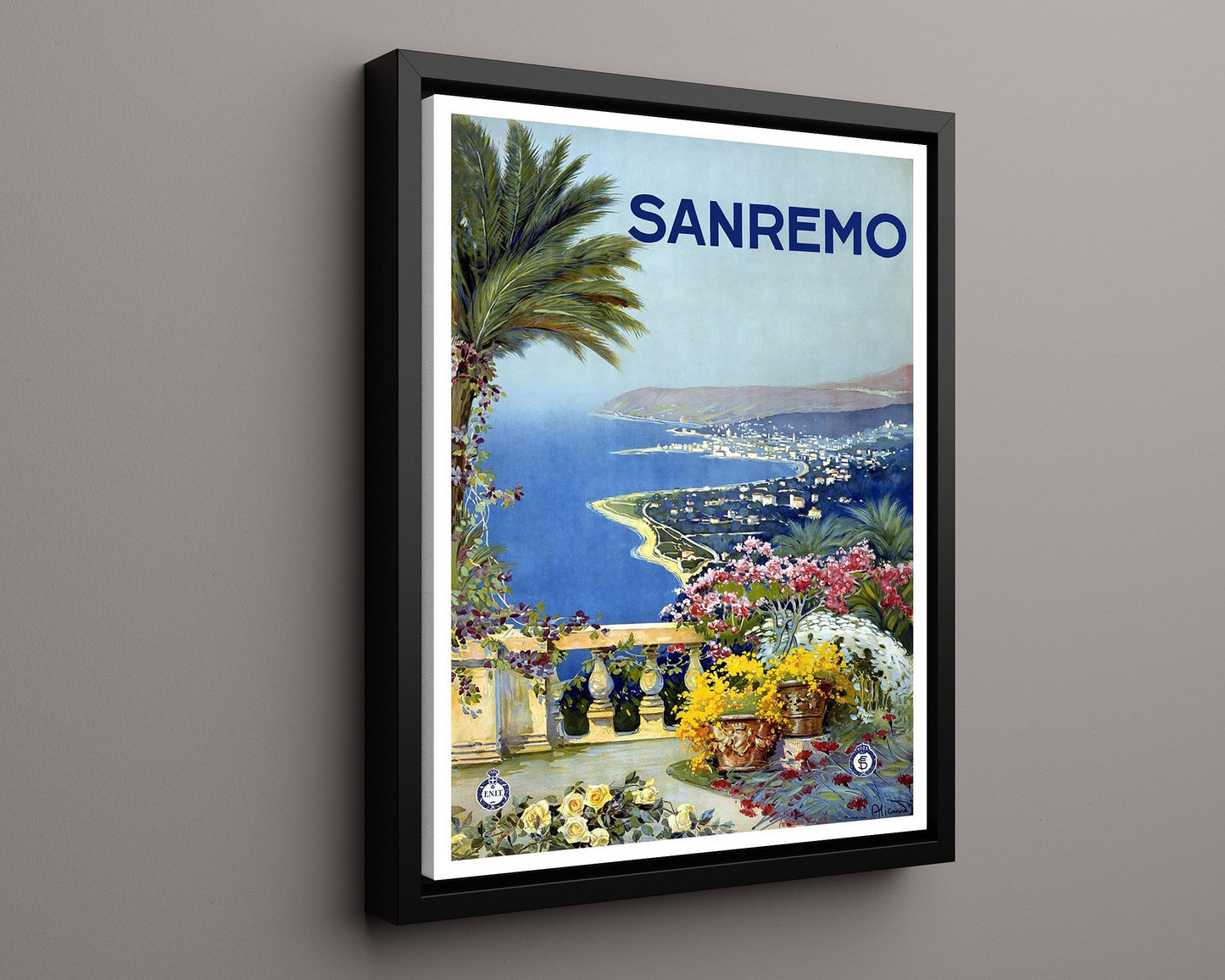 Classic Travel Poster - San Sebastian - Grand Prix 1935