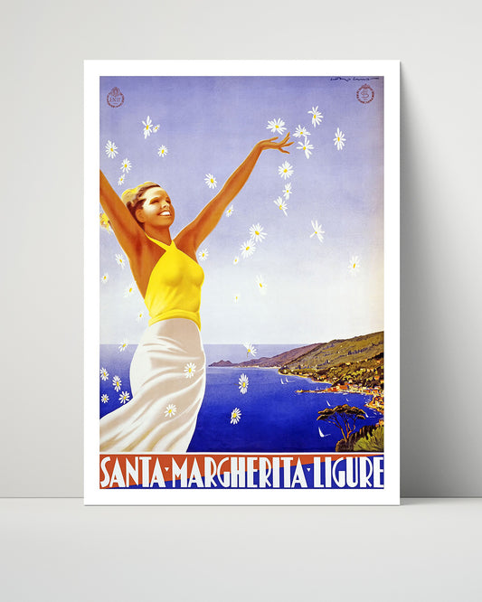 Santa Margherita Ligure - Travel - 16x20 Unframed Print