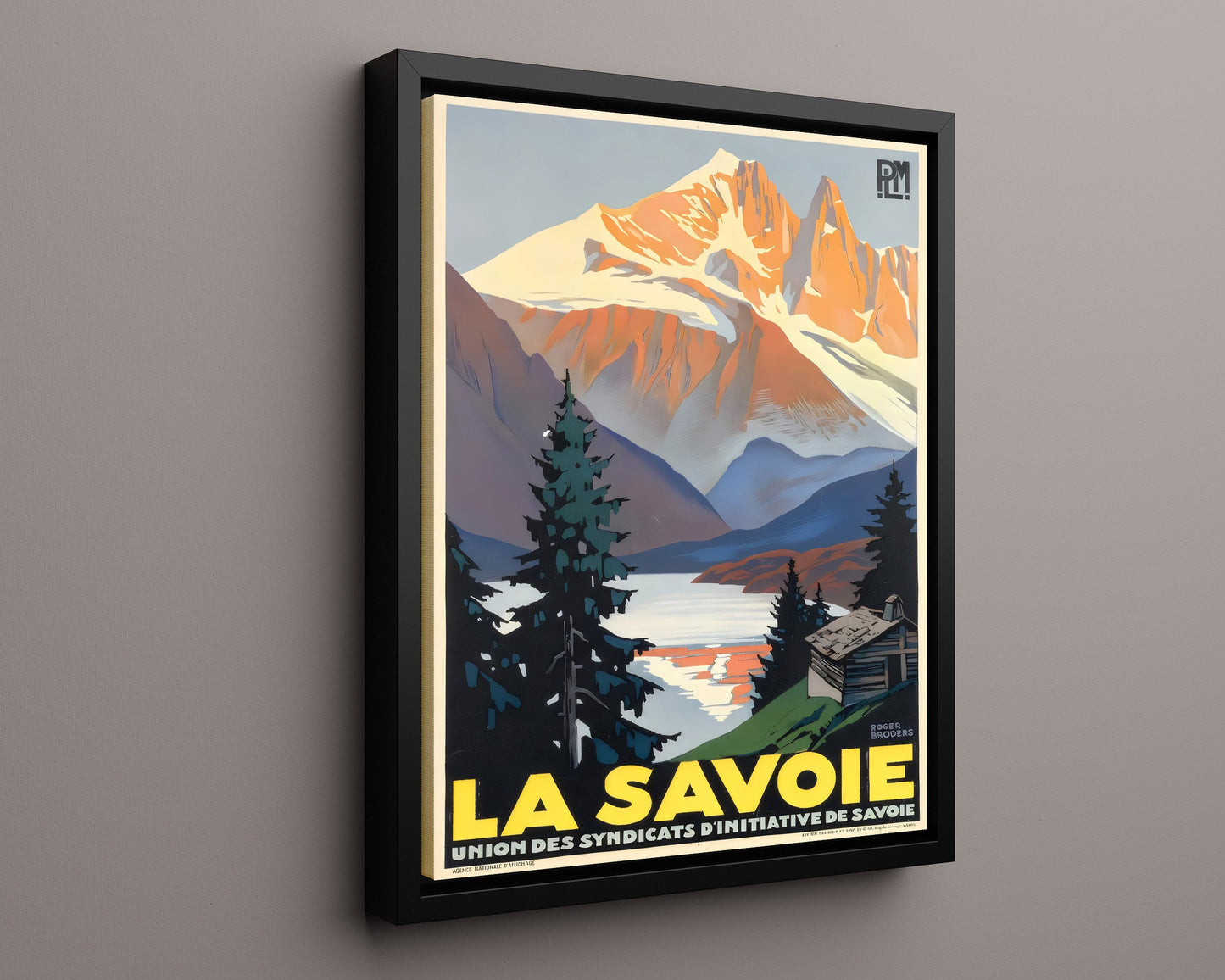 Classic Travel Poster - Savoie - French Alps