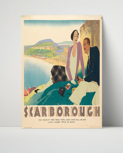 Classic Travel Unframed Poster -  Scarborough - UK