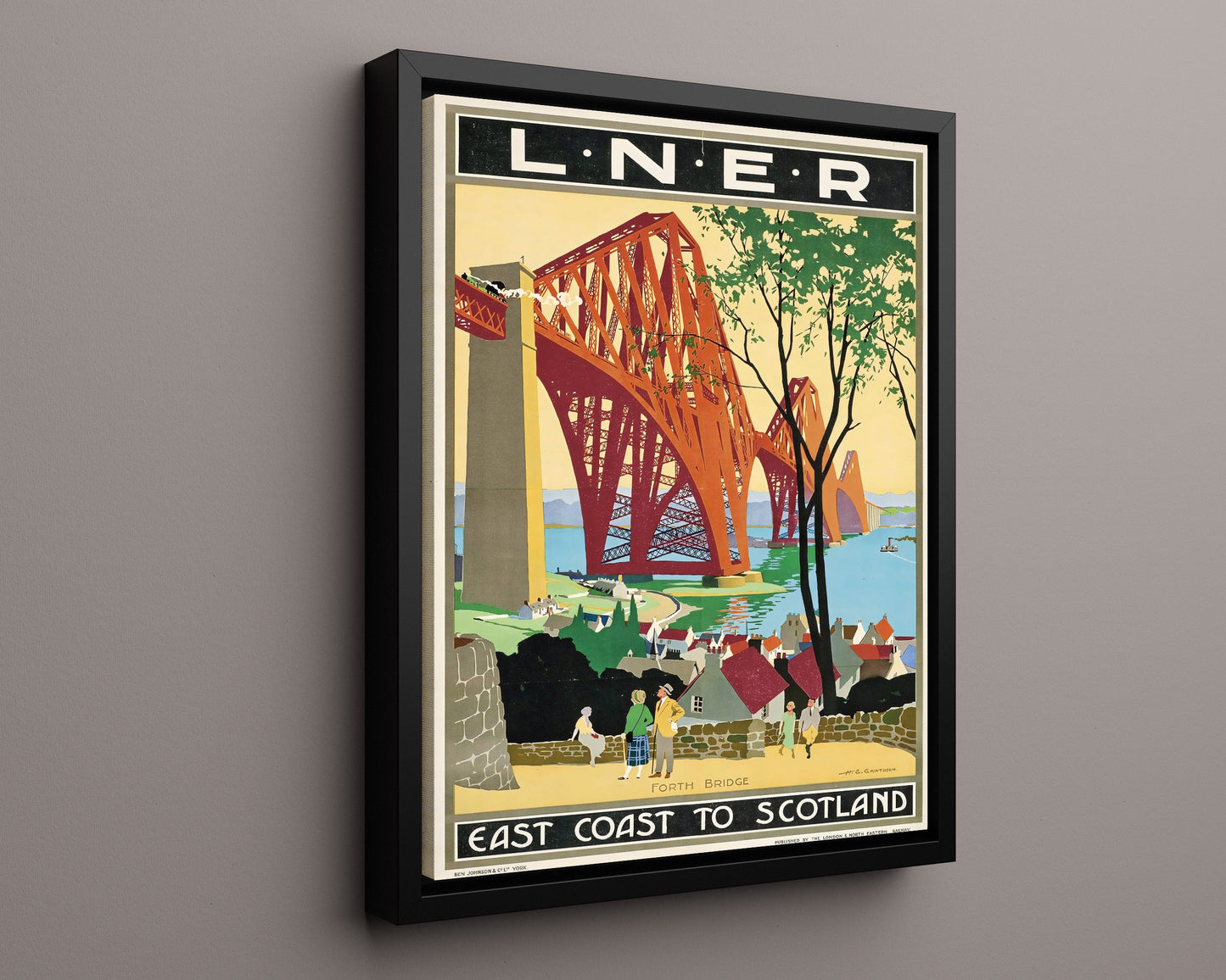 Classic Travel Poster - Scotland - East Coast LNER