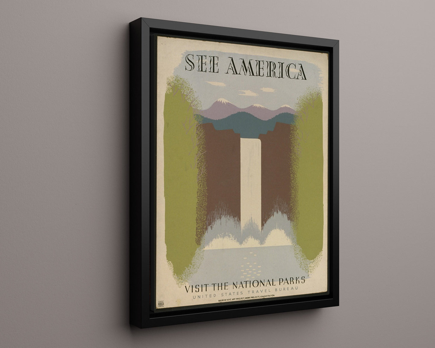 Classic Travel Poster - See America - Visit the National Parks
