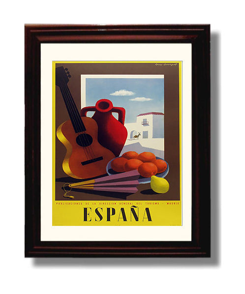 Classic Travel Poster - Spain - Madrid Tourism