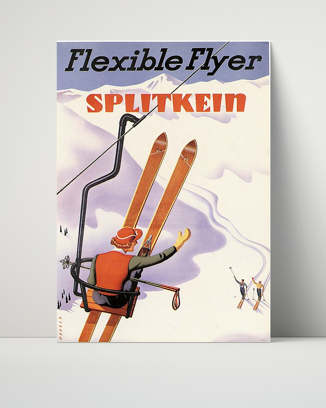 Classic Travel Poster - Splitkein - Flexible Flyer