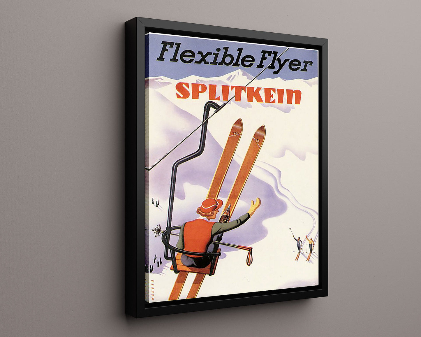 Classic Travel Poster - Splitkein - Flexible Flyer