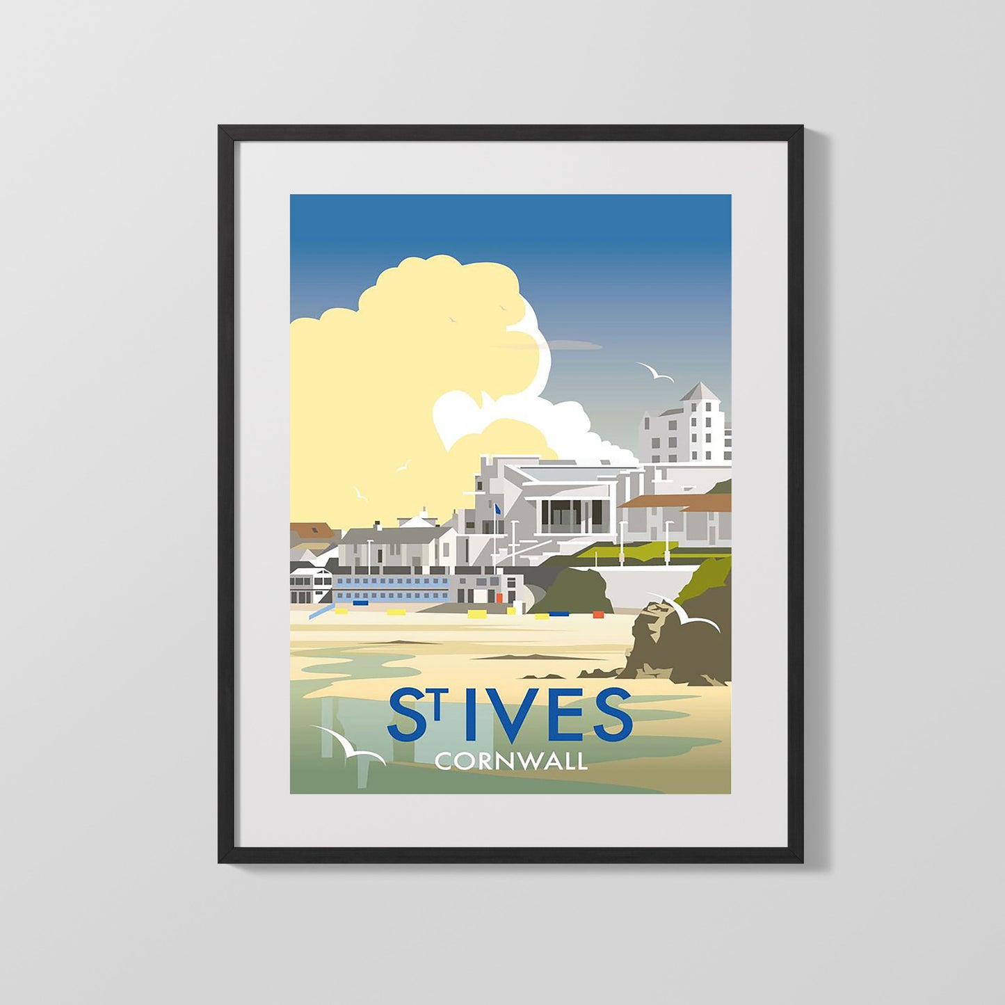 Classic Travel Poster - St Honore - France