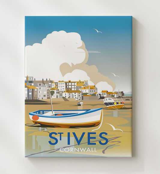 St Ives Cornwall Harbour - Travel - 20x24 Canvas