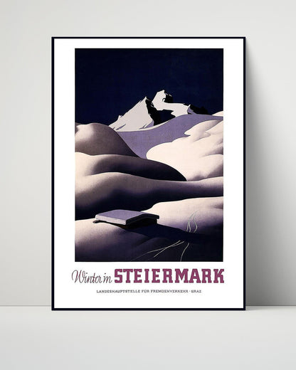 Classic Travel Unframed Poster -  Stockholm - City Hall Skyline