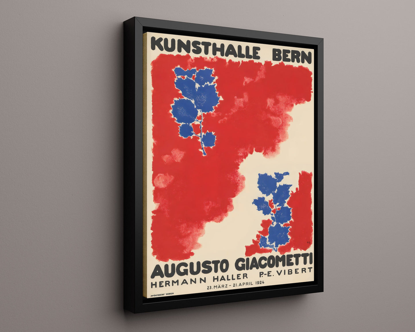 Classic Travel Poster - Switzerland - Kunsthalle Bern Giacometti Exhibition
