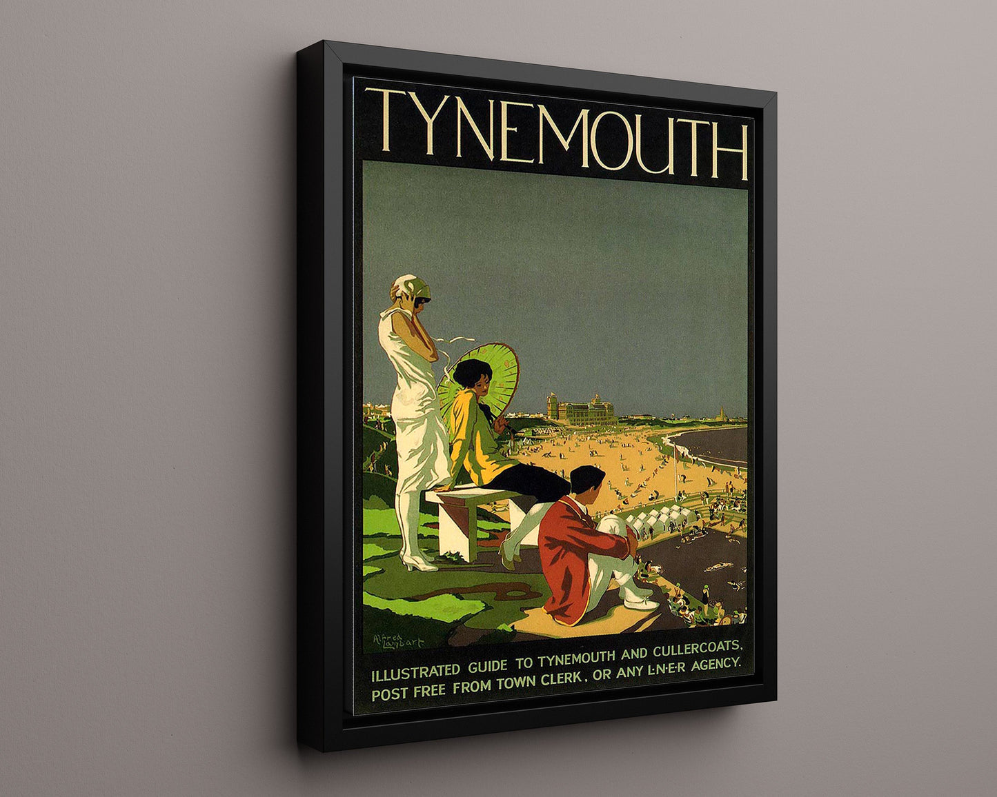 Classic Travel Poster - Tynemouth - Seaside