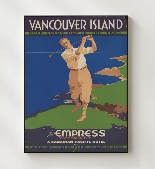 Vancouver Island Golf Resort - Travel - 20x24 Canvas