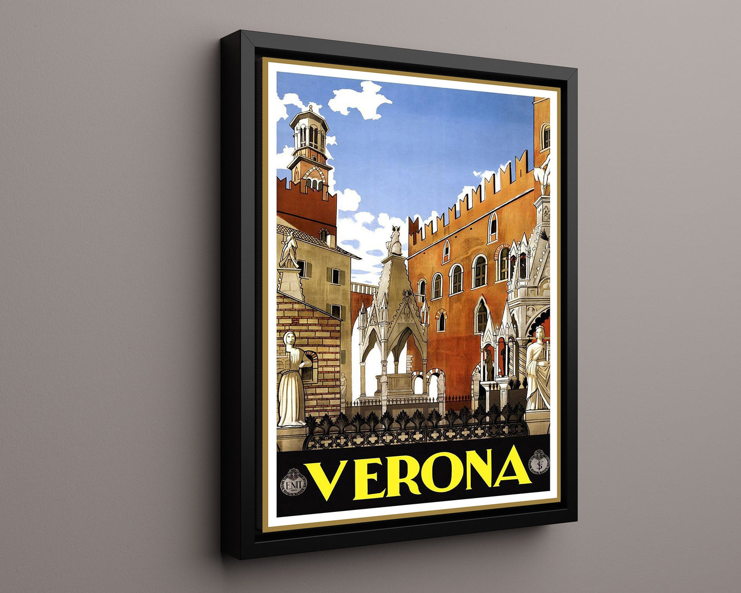 Classic Travel Poster - Verona - Italy
