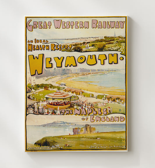 Weymouth Health Resort - Travel - 20x24 Canvas