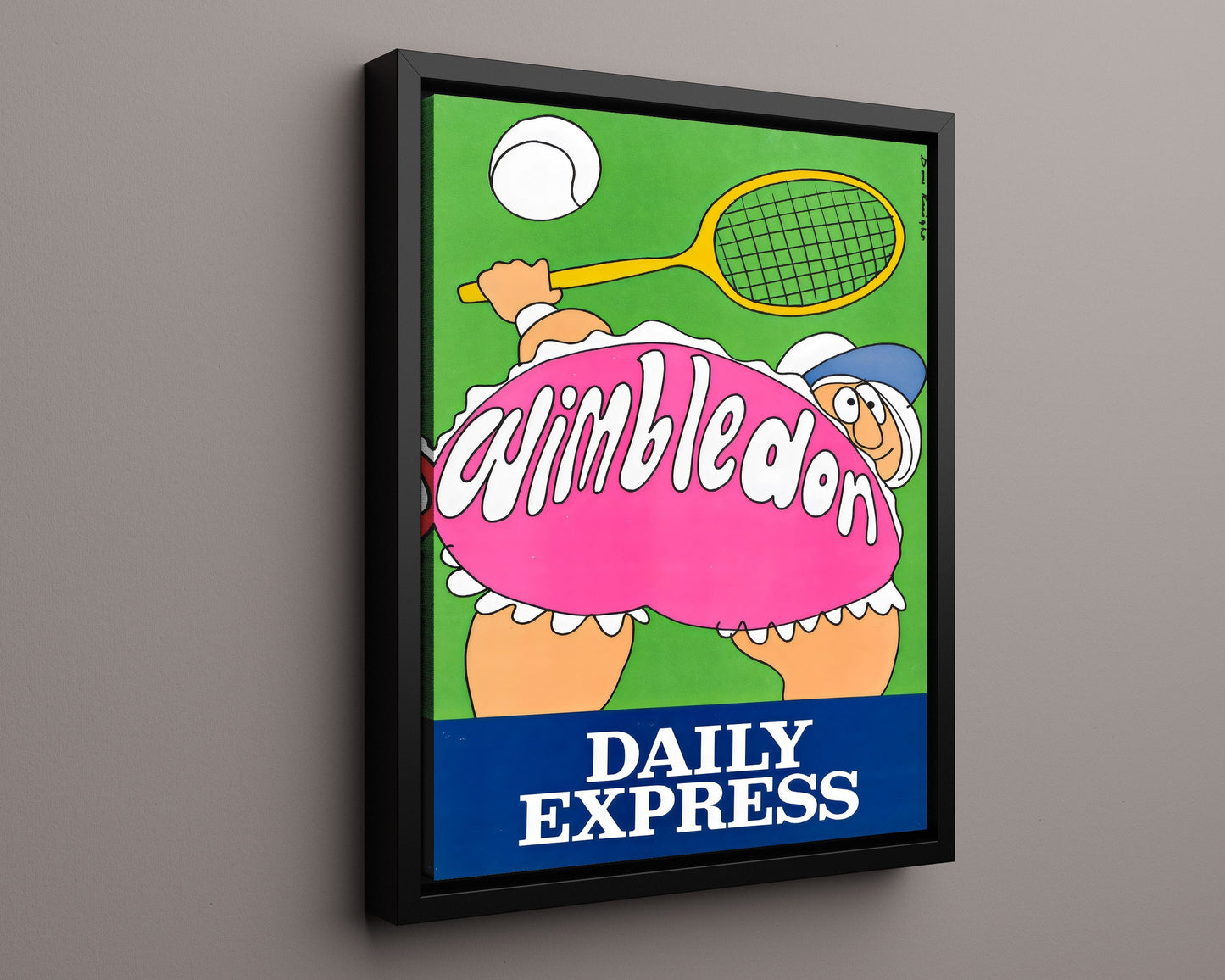 Classic Travel Poster - Wimbledon