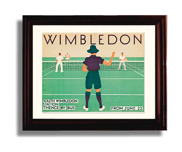 Classic Travel Poster - Wimbledon - DailyExpress