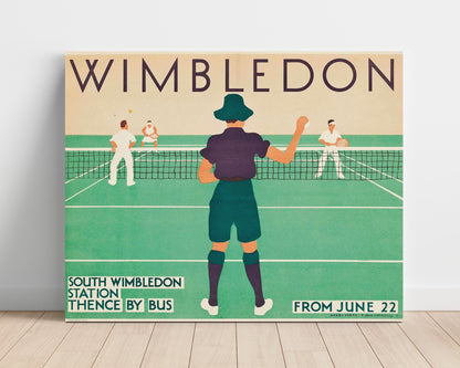 Classic Travel Unframed Poster -  Wimbledon - DailyExpress
