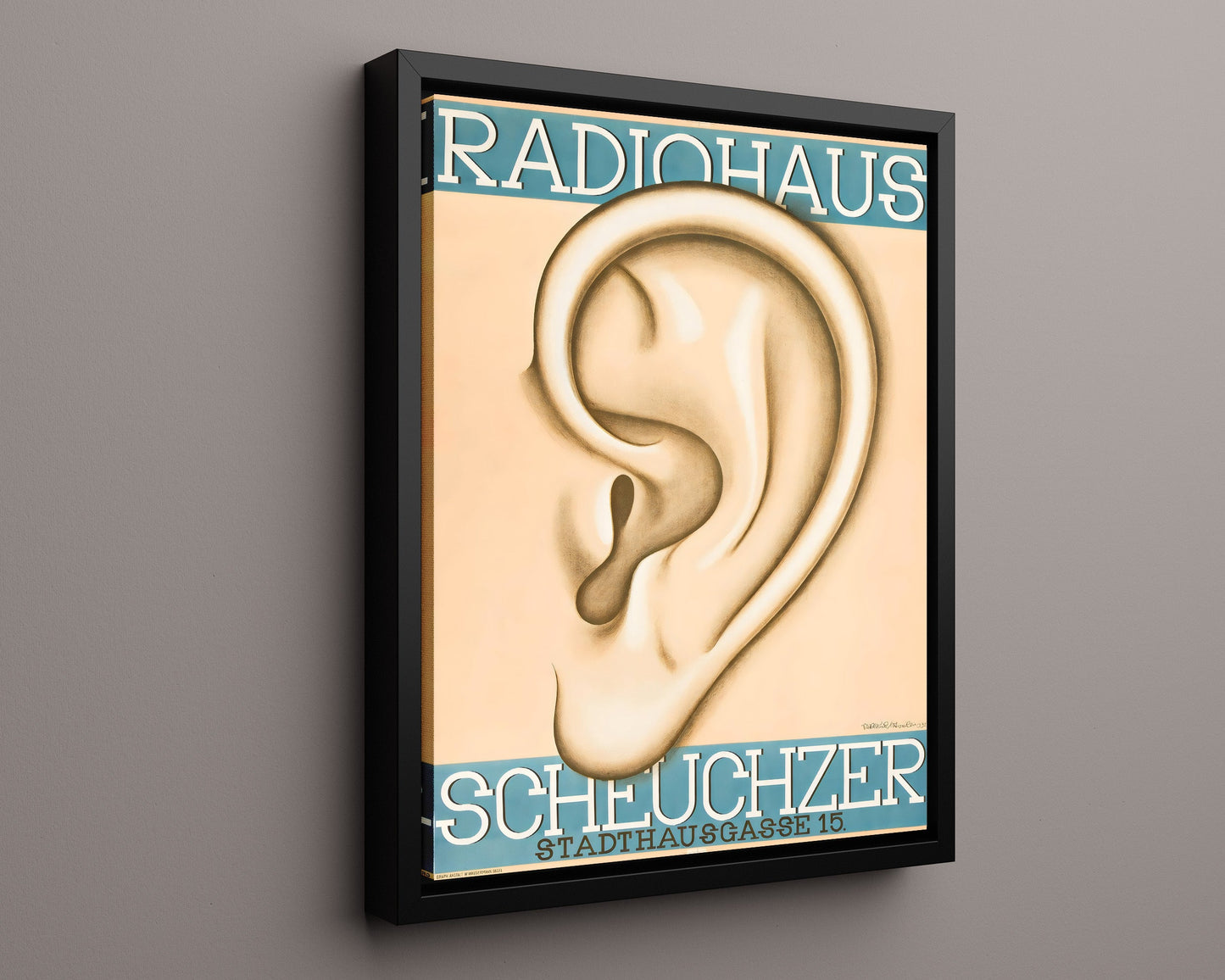 Classic Travel Poster - Zurich - Radiohaus Scheuchzer