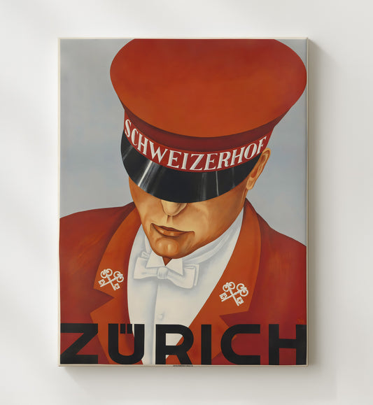 Zurich Schweizerhof - Travel - 20x24 Canvas