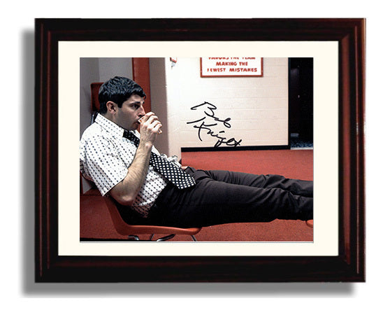 Indiana Basketball Bob Knight Locker Room Moment College Basketball Wall Art 8x10 Beveled Frame college basketball wall art print