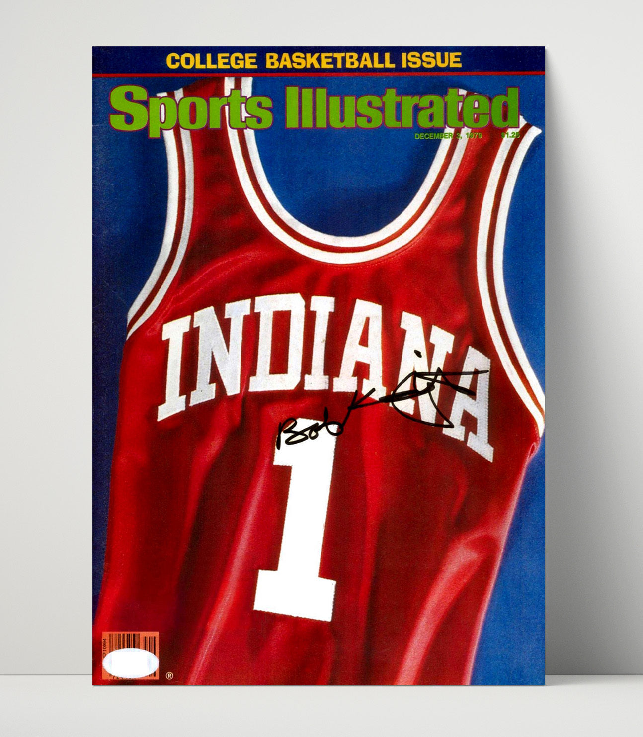 Indiana Basketball Jersey SI Cover Tradition 1979 College Basketball Wall Art 16x20 Unframed Print college basketball wall art print