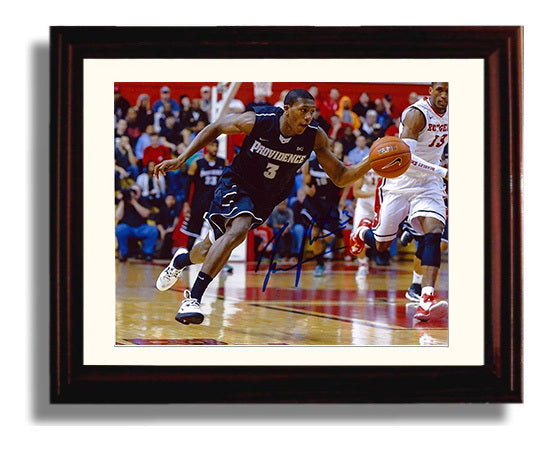 Providence Basketball Kris Dunn Clutch Late Clock Attack College Basketball Wall Art 8x10 Beveled Frame college basketball wall art print