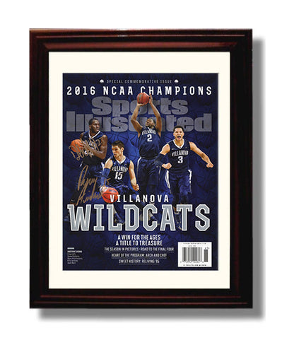 Villanova Basketball Daniel Ochefu Wildcats National Champions Celebration 2016 SI Cover - College Basketball Framed Print