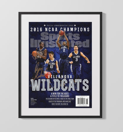 Villanova Basketball Daniel Ochefu Wildcats National Champions Celebration 2016 SI Cover - College Basketball Framed Print