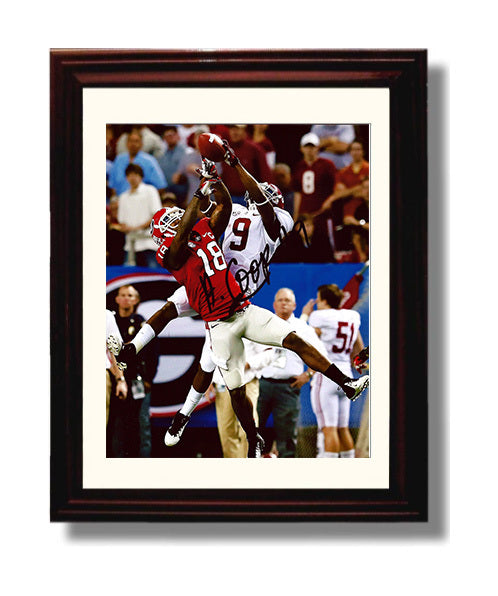 Alabama Football - Amari Cooper High Grab - Clutch Catch 8x10 Beveled Frame college football wall art