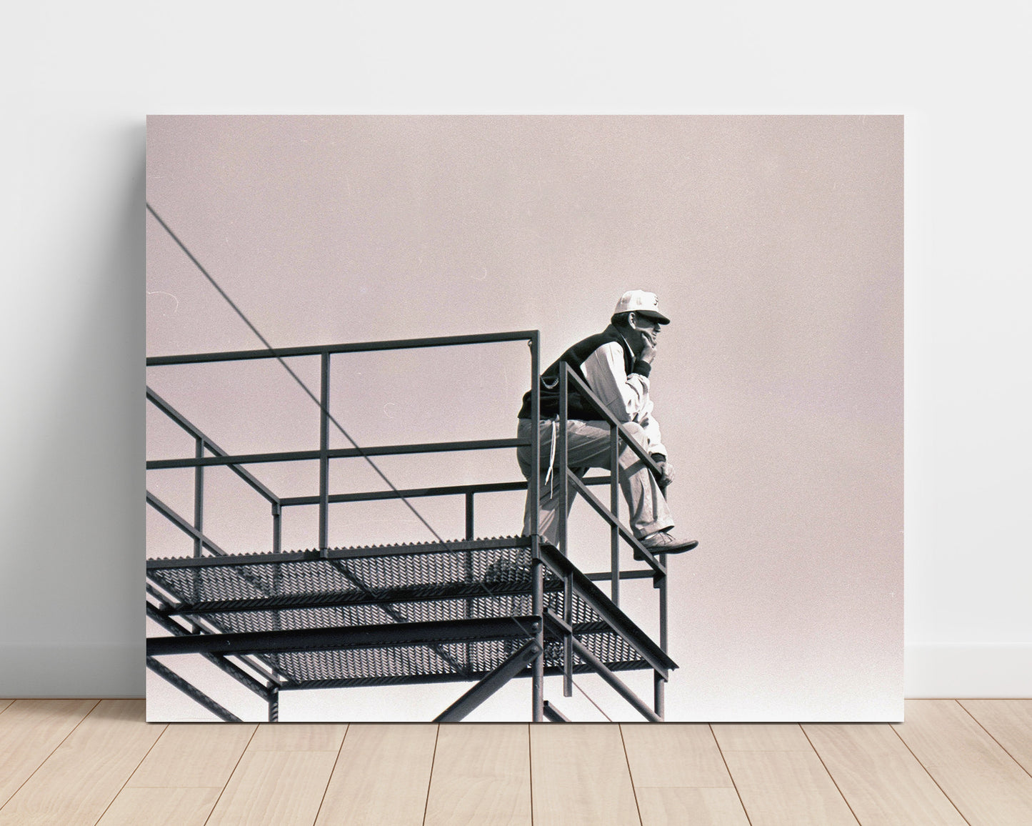 Alabama Football Bear Bryant Tower Overlook College Football Wall Art 16x20 Unframed Print wall art print – College Football decor