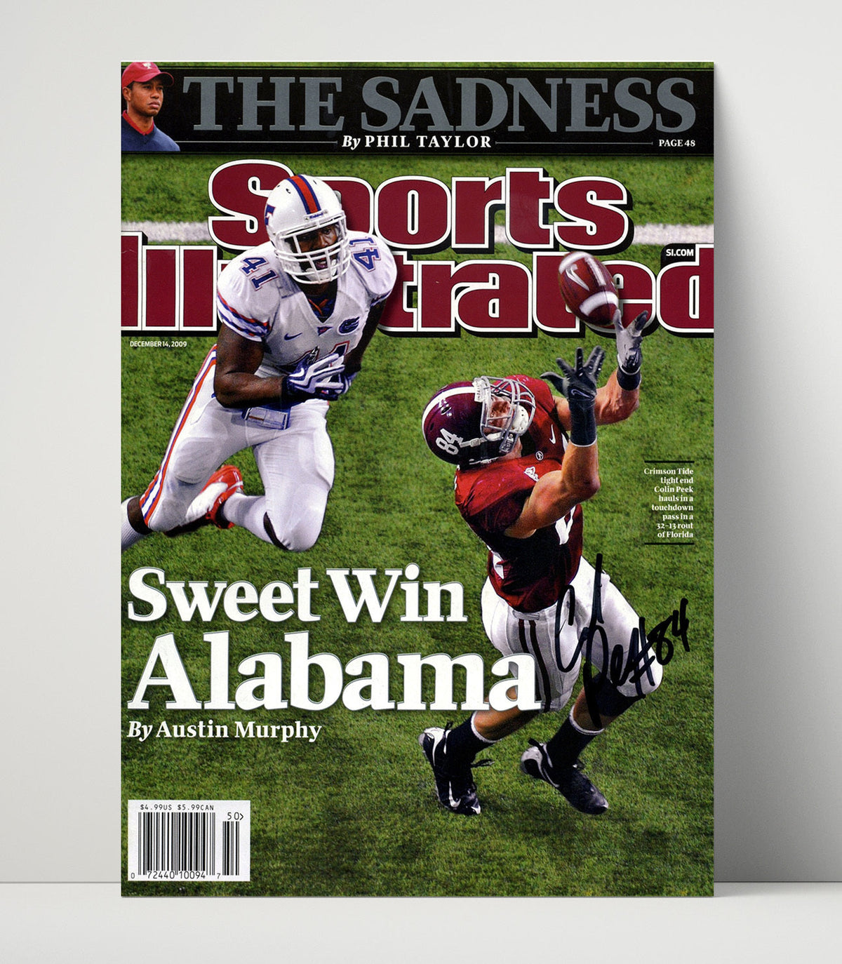 Alabama Football - Colin Peek - Sweet Win Alabama 8x10 Unframed Print college football wall art