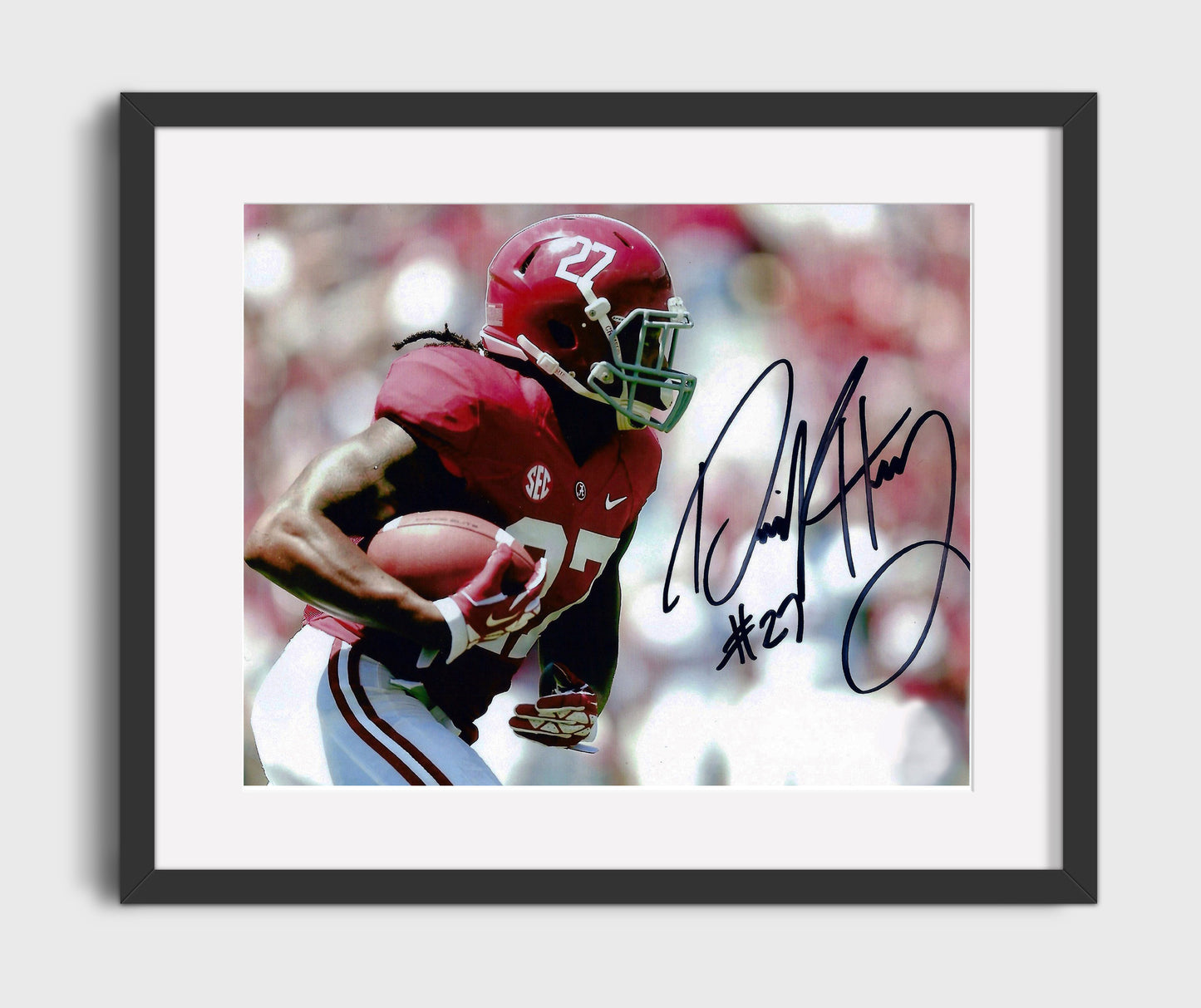 Alabama Football - Derrick Henry Ball Carrier Power Run 8x10 Gallery Frame college football wall art
