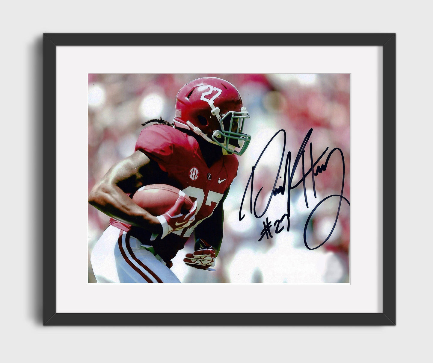 Alabama Football - Derrick Henry Ball Carrier Power Run 8x10 Gallery Frame college football wall art