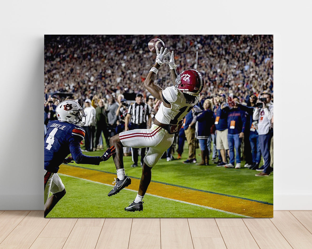 Alabama Football - Isaiah Bond Game Winning TD Iron Bowl 8x10 Unframed Print college football wall art