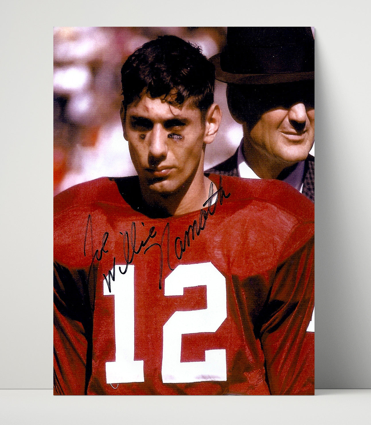 Alabama Football - Joe Namath with Bear Bryant - Crimson Legends 8x10 Unframed Print college football wall art