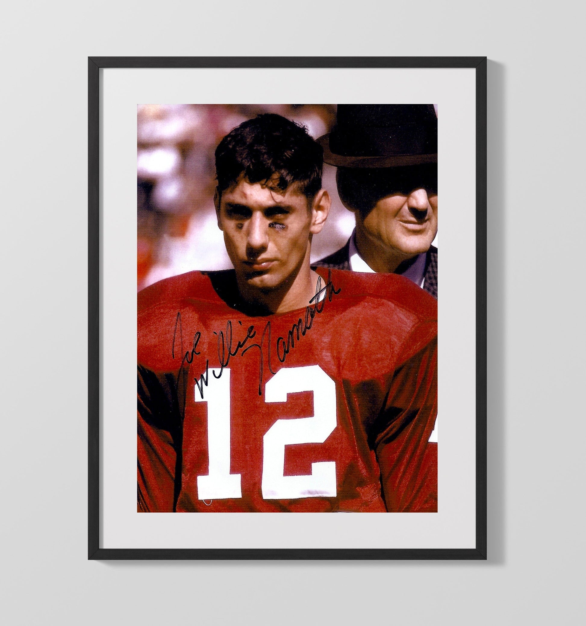 Alabama Football - Joe Namath with Bear Bryant - Crimson Legends 8x10 Gallery Frame college football wall art