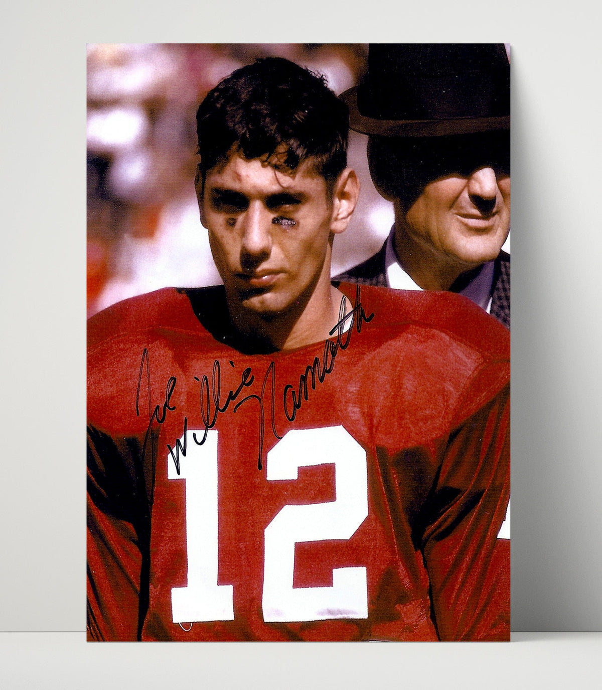 Alabama Football - Joe Namath with Bear Bryant - Crimson Legends 8x10 Unframed Print college football wall art
