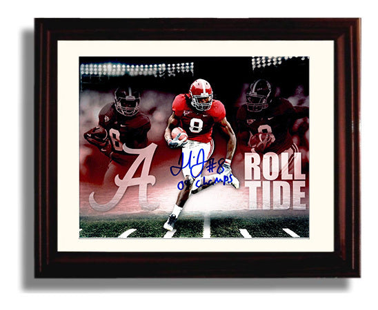 Alabama Football - Julio Jones Multi Action Receiving Montage Spotlight 8x10 Beveled Frame college football wall art