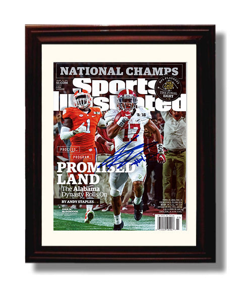 Alabama Football - Kenyan Drake - Promised Land Dynasty Rolls On 8x10 Beveled Frame college football wall art