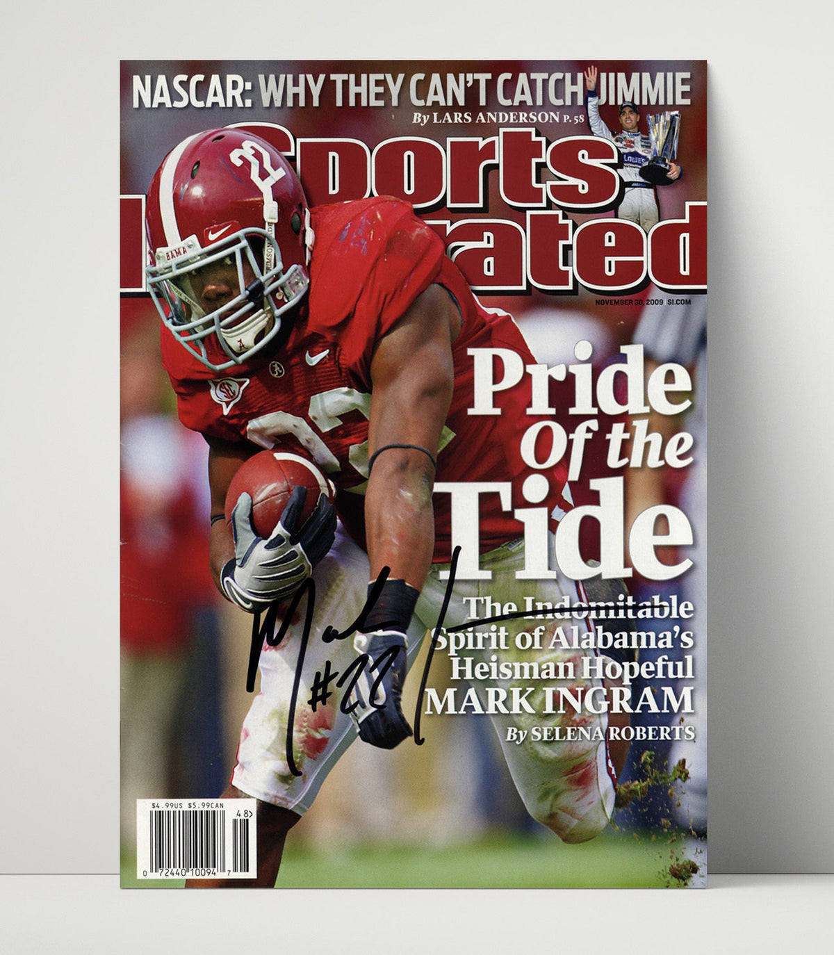 Alabama Football - Mark Ingram - Pride of the Tide 8x10 Unframed Print college football wall art