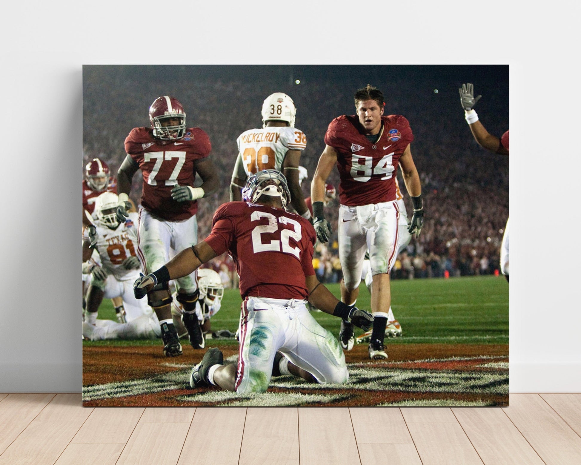 Alabama Football - Mark Ingram Rose Bowl Breakaway Run 8x10 Unframed Print college football wall art