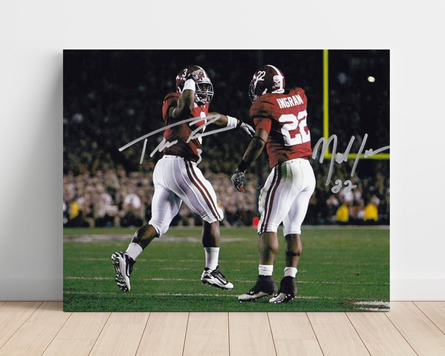 Alabama Football - Richardson and Ingram Backfield Duo Power Moment 8x10 Unframed Print college football wall art